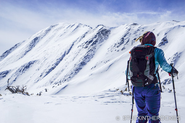 Christy Mahon on Bald Mountain