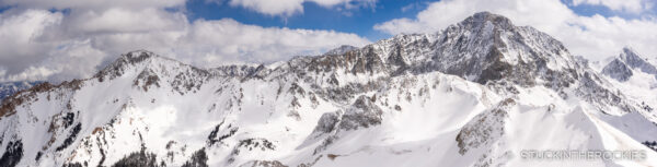 Mount Daly and Capitol Peak panorama