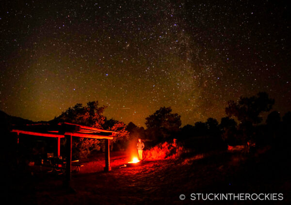 Camping at Willow Flat in the Island in the Sky.