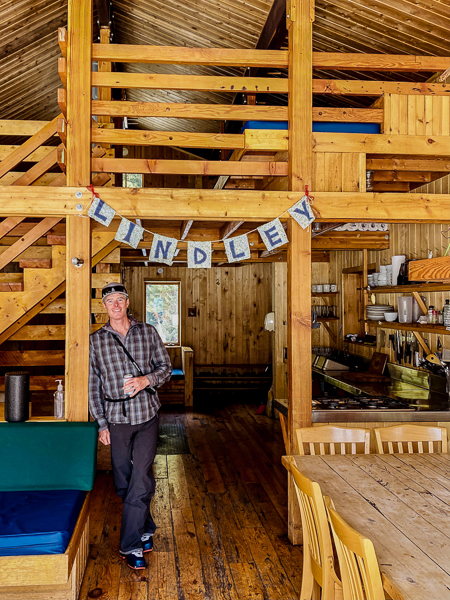 At the Lindley Hut