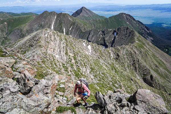 Christy Mahon on Mount Adams