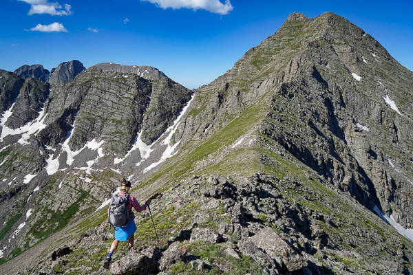 Christy Mahon above Horn Lake