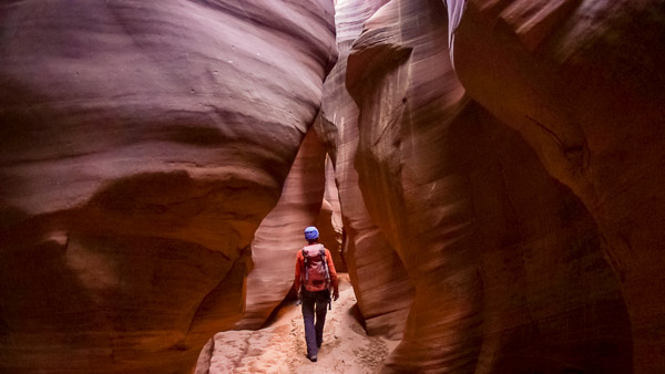 Slot canyon experience