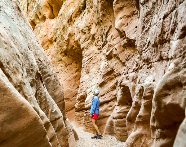 Christy Mahon in Little Horse Canyon