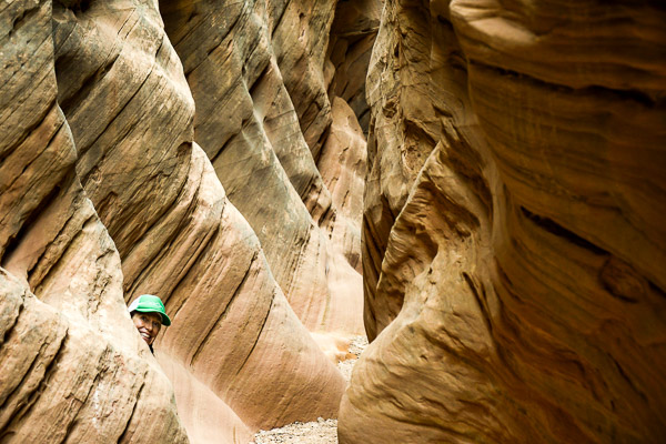 Christy Mahon in Little Horse Canyon