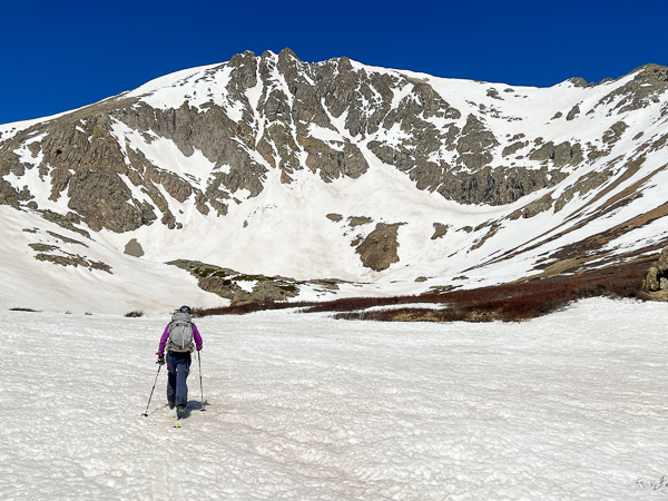 Approaching Garfield Peak