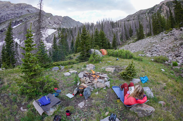 Camping at Bushnell Lakes