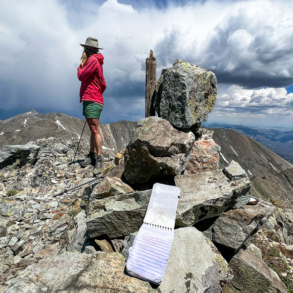 Bushnell Peak summit.