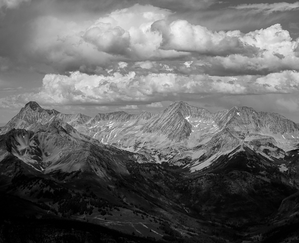 Capitol Peak and Snowmass Mountain