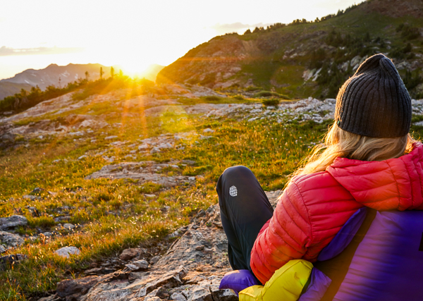 Taking it all in from camp at Yule Lakes.