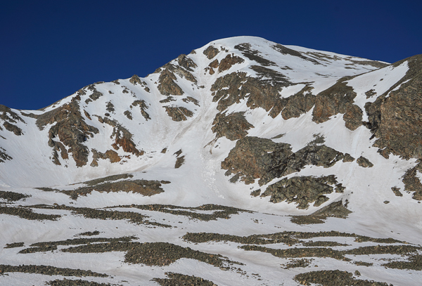 The Hopeful Couloir on Mount Hope