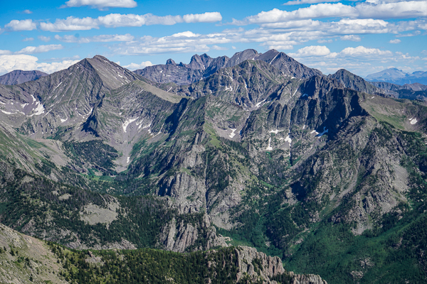 A view of the northern sangre de cristo 14ers