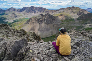 The view from the summit.