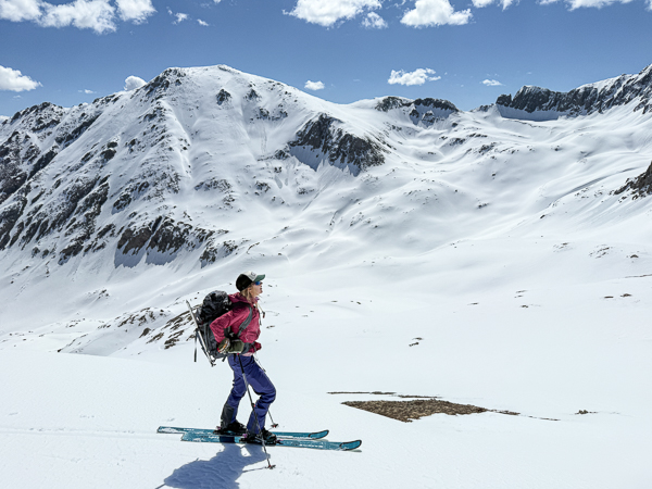 Christy Mahon on approach to American Peak